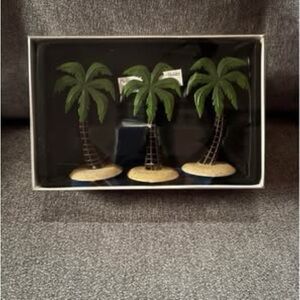 Miniature Palm Tree Set - Green